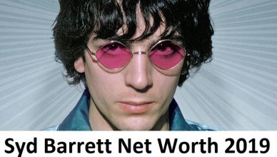 Syd Barrett Net Worth 2019