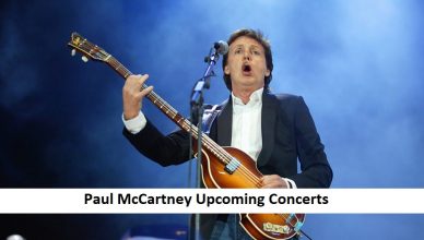 Paul McCartney Upcoming Concerts
