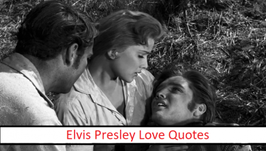 Elvis Presley Love Quotes